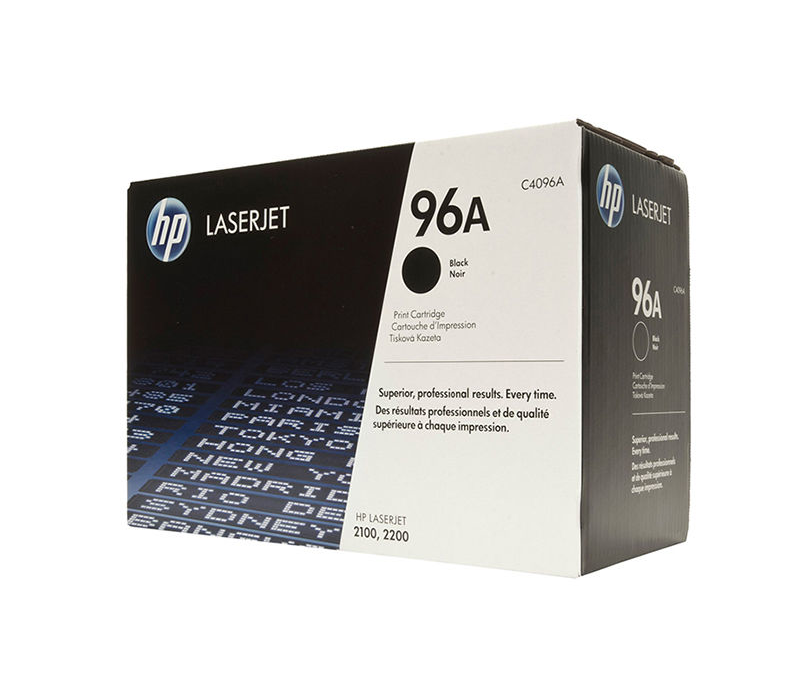 Картридж HP C4096A 96A оригинальный чёрный для принтеров HP LASERJET 2100 | HP LASERJET 2100M | HP LASERJET 2100SE | HP LASERJET 2100TN | HP LASERJET 2100Xi | HP LASERJET 2200 | HP LASERJET 2200D | HP LASERJET 2200DN | HP LASERJET 2200DSE | HP LASERJET 22