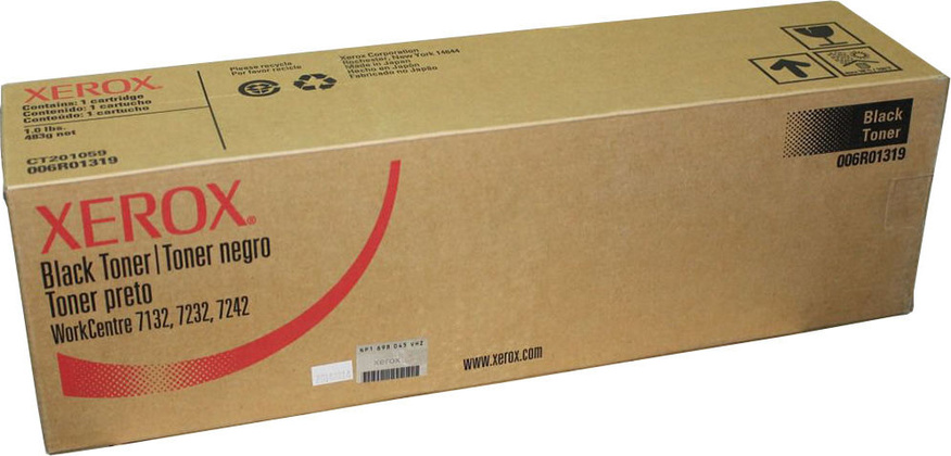 Картридж Xerox 006R01270  (006R01319) оригинальный чёрный для принтеров Xerox WorkCentre 7132 | Xerox WorkCentre 7232 | Xerox WorkCentre 7242