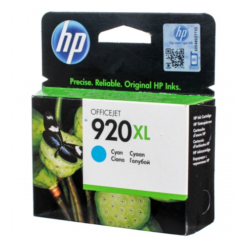 Картридж HP CD972AE 920XL оригинальный синий для принтеров HP OFFICEJET 6000 | HP OFFICEJET 6500 | HP Printer Series 7000