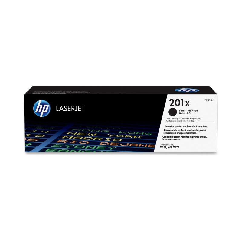 Картридж HP CF400X 201X оригинальный чёрный для принтеров HP Laserjet Pro M252 | HP Laserjet Pro MFP M277