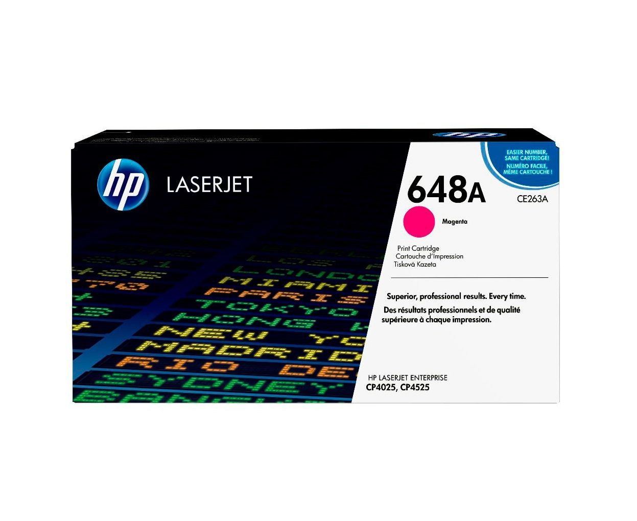 Картридж HP CE263A 648A оригинальный красный для принтеров HP LaserJet Enterprise CP4025 | HP LaserJet Enterprise CP4525
