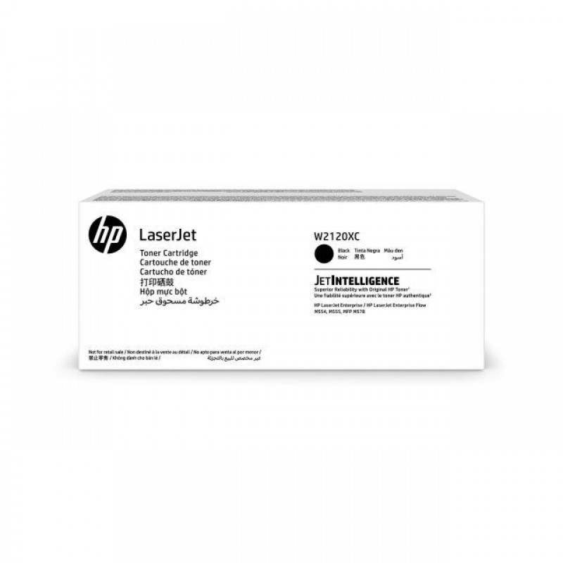 Картридж HP W2120XC оригинальный чёрный для принтеров HP Color LaserJet Enterprise M555dn