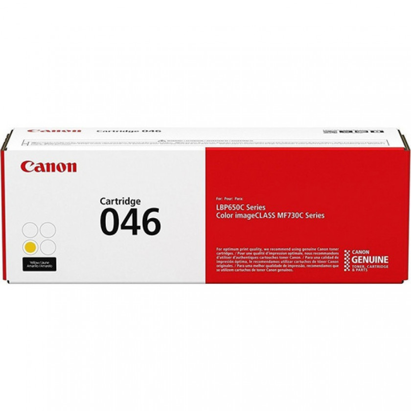 Картридж Canon 1247C002 046 Y оригинальный желтый для принтеров Canon i-Sensys LBP650C Series | Canon Color imageCLASS MF730C Series