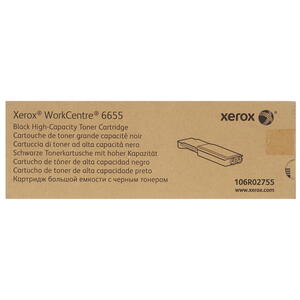 Картридж Xerox 106R02755 оригинальный чёрный для принтеров Xerox WorkCentre 6655