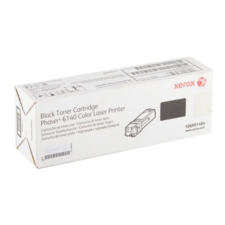 Картридж Xerox 106R01484 оригинальный чёрный для принтеров Xerox Phaser 6140 Color