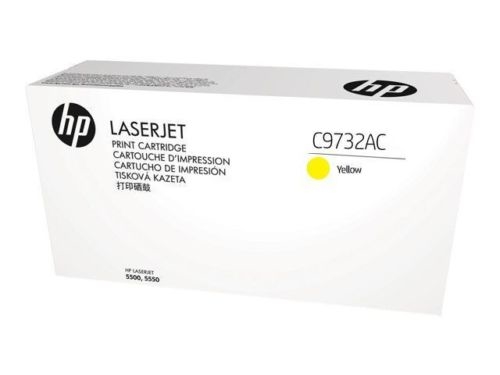 Картридж HP C9732AC оригинальный желтый для принтеров HP LASERJET 5500 | HP LASERJET 5550