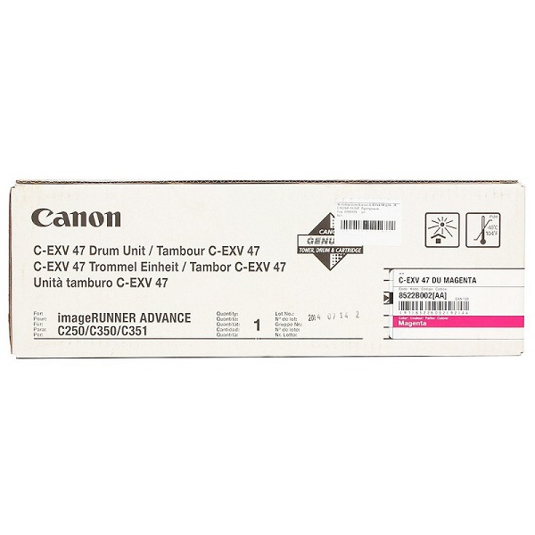 Фотобарабан Canon 8522B002 C-EXV47 Drum M оригинальный красный для принтеров Canon imageRUNNER ADVANCE C250 | Canon imageRUNNER ADVANCE C350 | Canon imageRUNNER ADVANCE C351