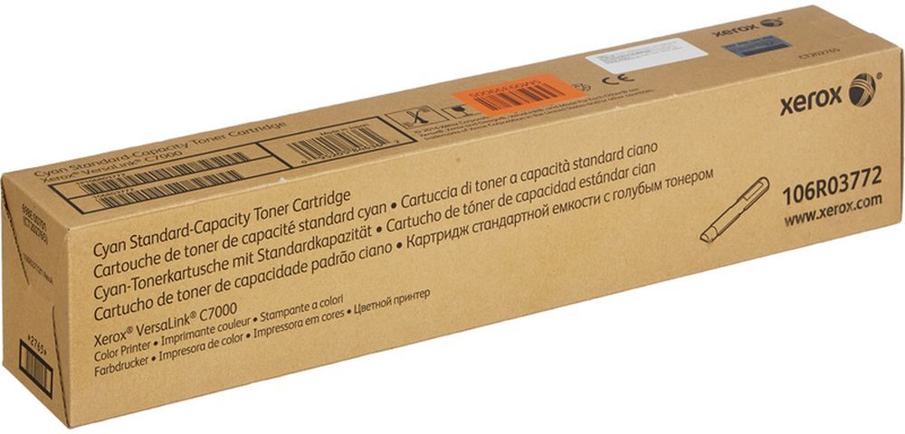 Картридж Xerox 106R03772 оригинальный синий для принтеров Xerox VersaLink C7000