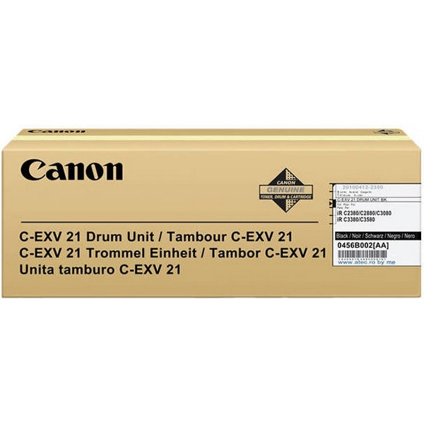 Фотобарабан Canon 0456B002AA C-EXV21 Drum Bk оригинальный чёрный для принтеров Canon iR C2380 | Canon iR C2880 | Canon iR C3080 | Canon iR C3380 | Canon iR C3580