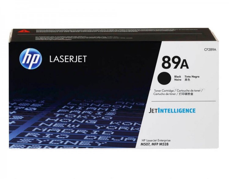 Картридж HP CF289A 89A оригинальный чёрный для принтеров HP Laserjet Enterprise M507 | HP Laserjet Enterprise MFP M528