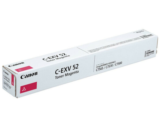 Картридж Canon 1000C002 C-EXV52M оригинальный красный для принтеров Canon imageRUNNER C7565i | Canon imageRUNNER C7565 | Canon imageRUNNER C7570i | Canon imageRUNNER C7570 | Canon imageRUNNER C7580i | Canon imageRUNNER C7580