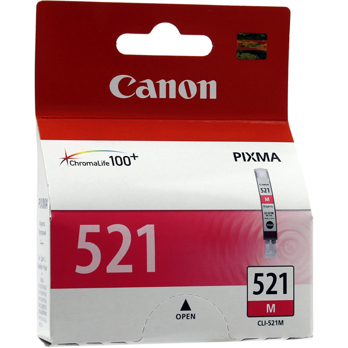 Картридж Canon 2935B004 CLI-521M оригинальный красный