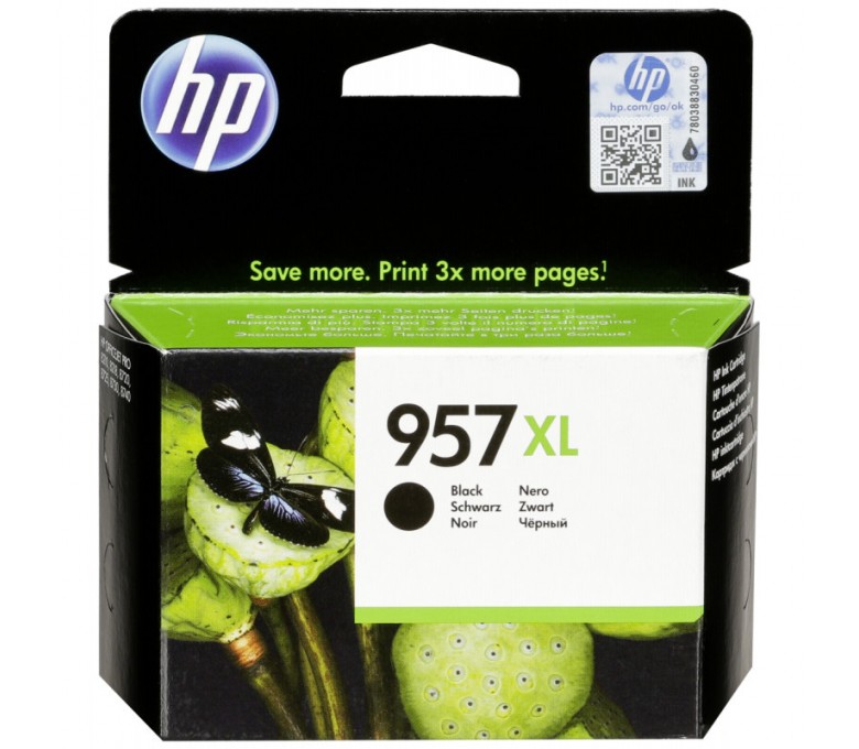 Картридж HP L0R40AE №957XL оригинальный чёрный для принтеров HP OfficeJet Pro 8210 | HP OfficeJet Pro 8218 | HP OfficeJet Pro 8720 | HP OfficeJet Pro 8725 | HP OfficeJet Pro 8730