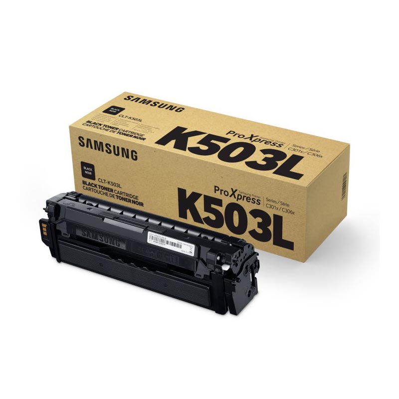 Картридж Samsung CLT-K503L оригинальный чёрный для принтеров Samsung ProXpress C3010ND | Samsung C3060FR