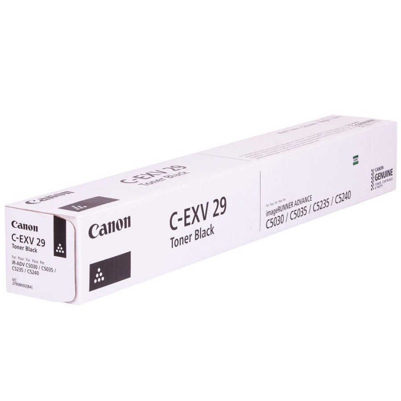 Картридж Canon 2790B002 C-EXV29Bk оригинальный чёрный для принтеров Canon imageRUNNER ADVANCE C5030 | Canon imageRUNNER ADVANCE C5035 | Canon imageRUNNER ADVANCE C5235 | Canon imageRUNNER ADVANCE C5240