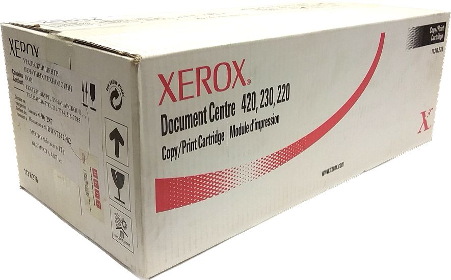 Картридж Xerox 113R00276 оригинальный чёрный для принтеров Xerox DocuPrint 202, 205, 255, 305