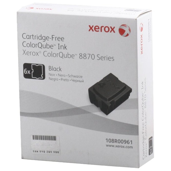 Картридж Xerox 108R00961 оригинальный чёрный для принтеров Xerox ColorQube 8870