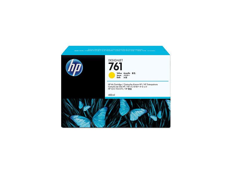 Картридж HP CM992A №761 оригинальный жёлтый для принтеров HP DesignJet T7100 | HP DesignJet T7200
