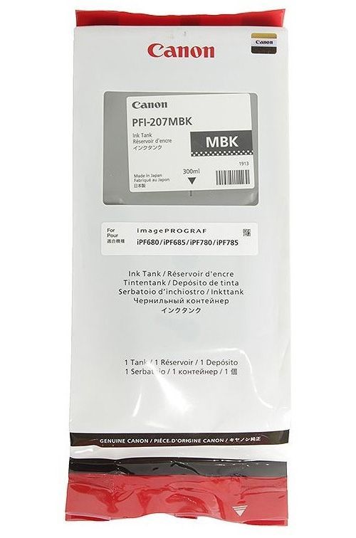 Картридж Canon 8788B001 PFI-207MBK оригинальный