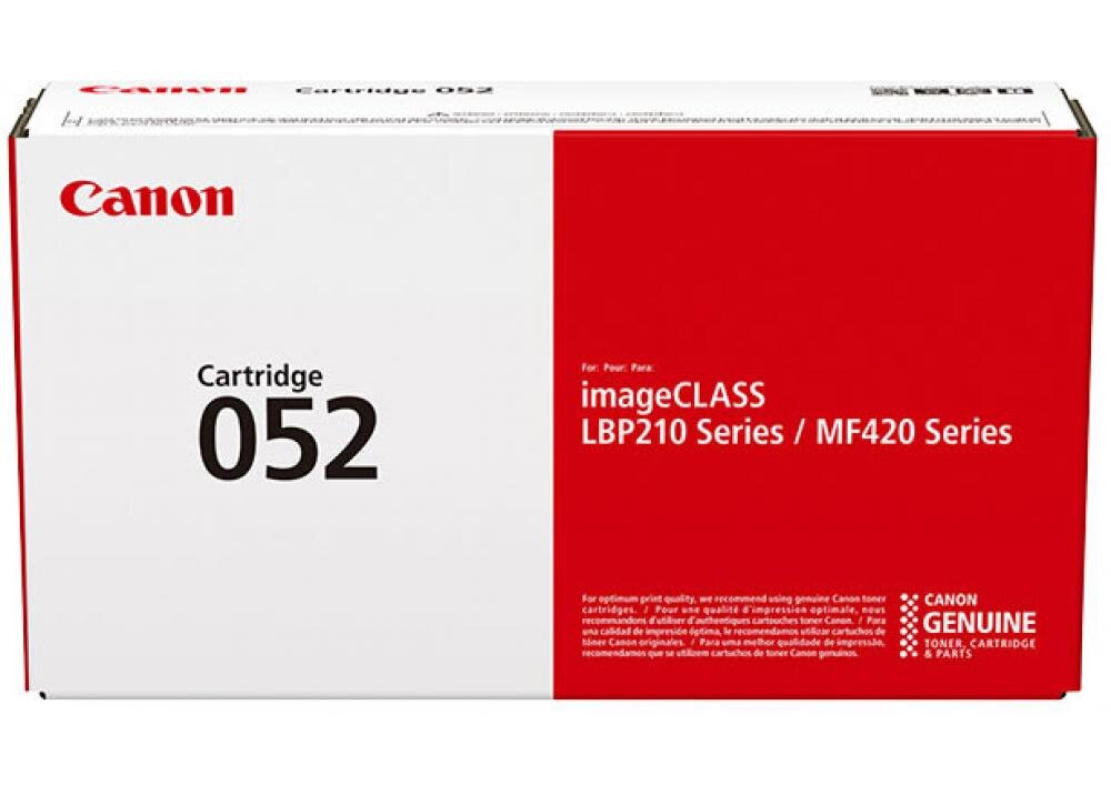 Картридж Canon 2199C002 052 оригинальный чёрный для принтеров Canon i-Sensys imageCLASS LBP210 Series | Canon i-Sensys imageCLASS MF420 Series