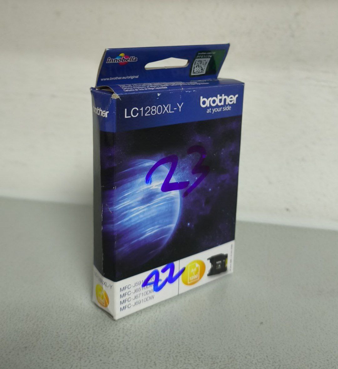 Уцен. Brother LC1280XL-Y оригинальный