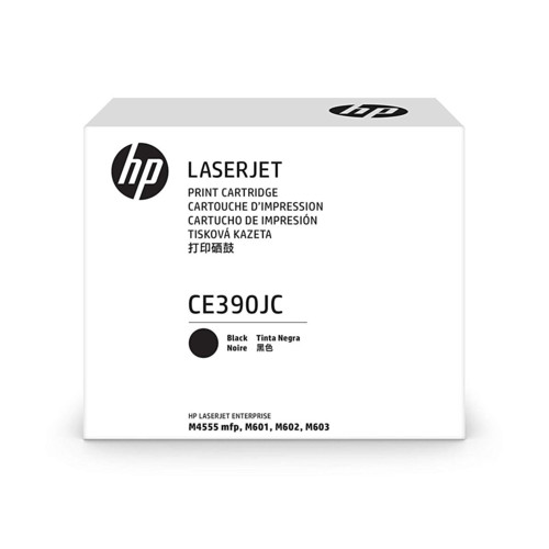 Картридж HP CE390JC оригинальный чёрный для принтеров HP LASERJET M4555MFP | HP Enterprise 600 M602 | HP Enterprise 600 M603