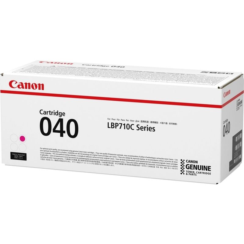 Картридж Canon 0457C001 040H M оригинальный красный для принтеров Canon i-Sensys LBP710C Series