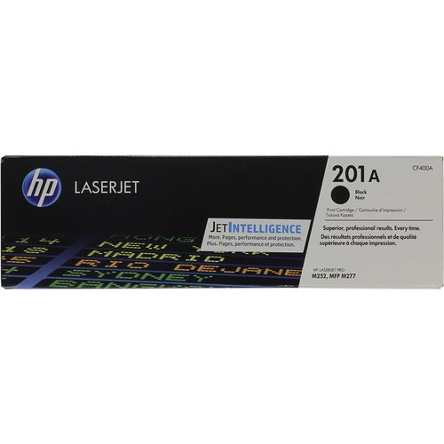 Картридж HP CF400A 201A оригинальный чёрный для принтеров HP Laserjet Pro M252 | HP Laserjet Pro MFP M277