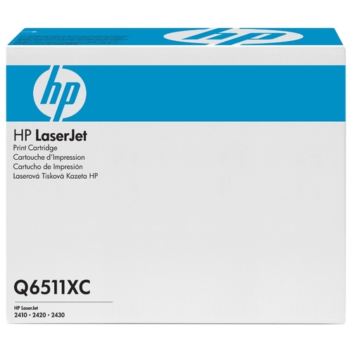 Картридж HP Q6511XC оригинальный чёрный для принтеров HP Laserjet 2410 | HP Laserjet 2420 | HP Laserjet 2430