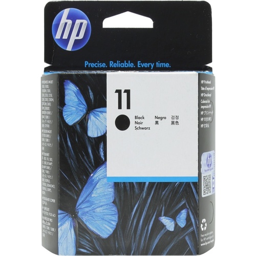 Картридж HP C4810A 11 оригинальный чёрный для принтеров HP Business Inkjet 1000 | HP Business Inkjet 1100 | HP Business Inkjet 1200 | HP Business Inkjet 2200 | HP Business Inkjet 2230 | HP Business Inkjet 2250 | HP Business Inkjet 2280 | HP Business Inkje
