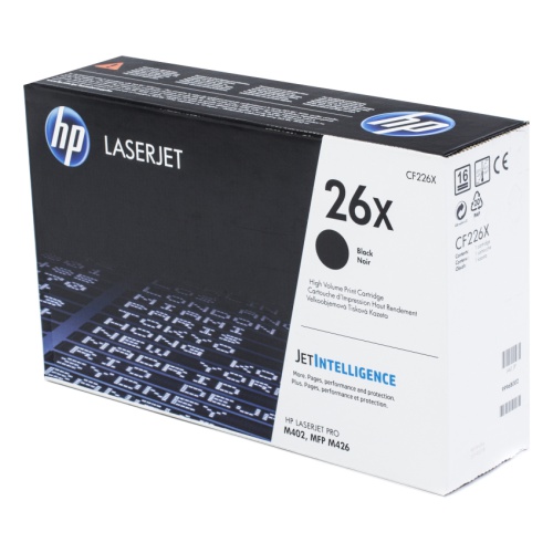 Картридж HP CF226X 26X оригинальный чёрный для принтеров HP LASERJET PRO M402 | HP LASERJET PRO MFP M426