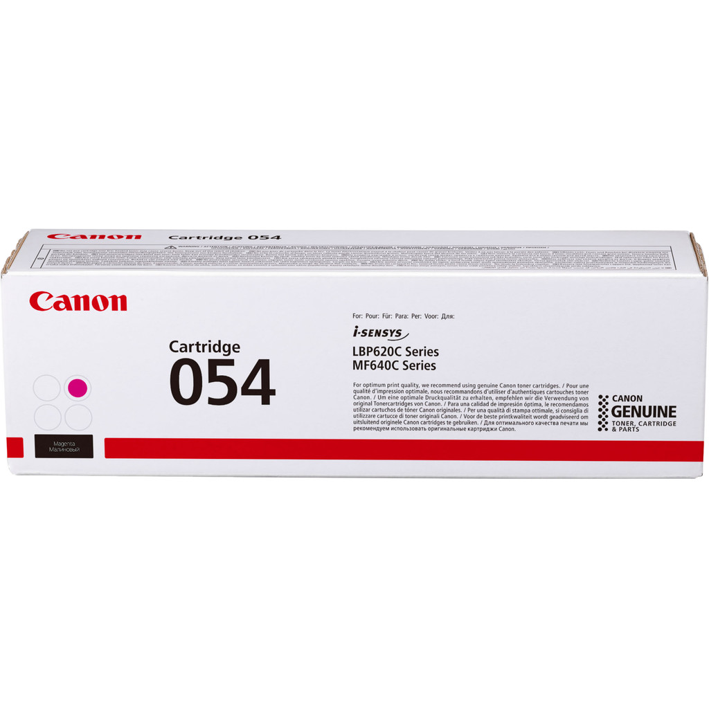 Картридж Canon 3022C002 054M оригинальный красный для принтеров Canon i-Sensys LBP620C Series | Canon Color imageCLASS MF640C Series