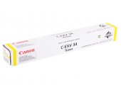 Картридж Canon C-EXV34 Y (3785B002) оригинальный для принтеров Canon iR Advance C2030L/C2030i/C2020L/C2020i/C2025i