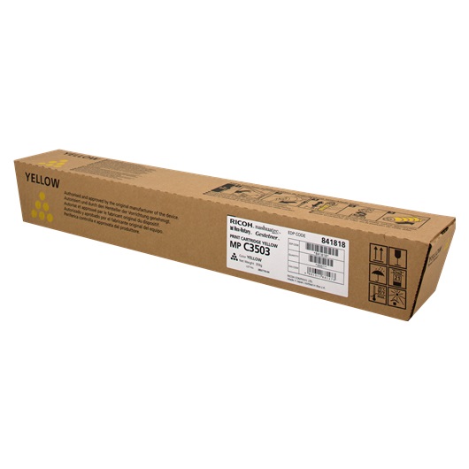 Картридж Ricoh 841818 MP C3503 оригинальный желтый для принтеров Ricoh Ricoh Ricoh Ricoh Ricoh Ricoh Ricoh Ricoh Ricoh Ricoh Ricoh Aficio MP C3003 | Ricoh Ricoh Ricoh Ricoh Ricoh Ricoh Ricoh Ricoh Ricoh Ricoh Ricoh Aficio MP C3503