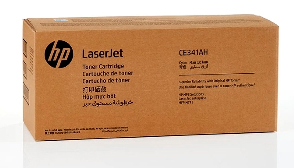 Картридж HP CE341AH оригинальный синий для принтеров HP LaserJet Enterprise 700 color MFP M776