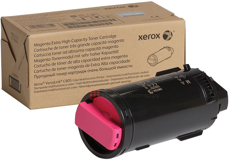 Картридж Xerox 106R03937 оригинальный красный для принтеров Xerox VersaLink C605