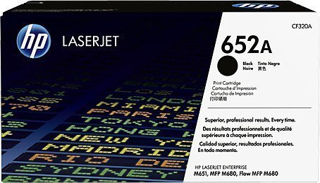 Картридж HP CF320A 652A оригинальный чёрный для принтеров HP Laserjet Enterprise M651 | HP Laserjet Enterprise MFP M680 | HP Laserjet Enterprise Flow MFP M680