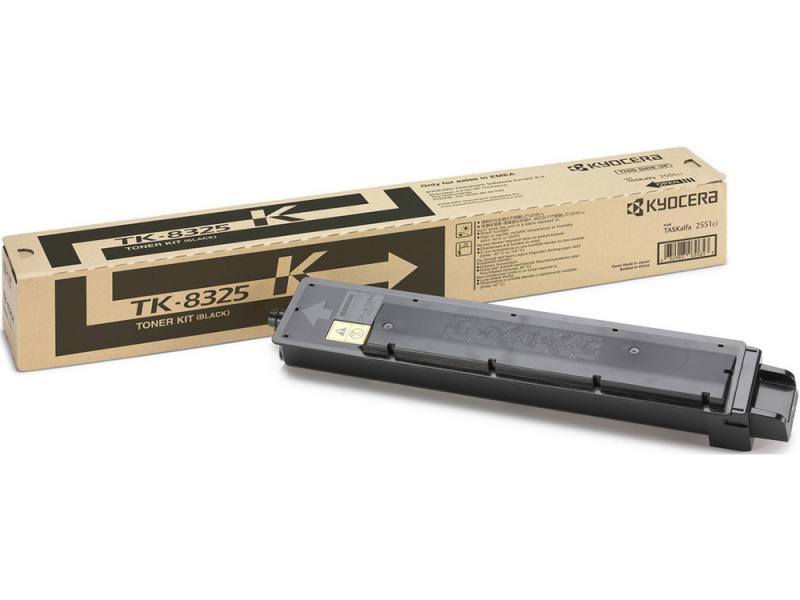 Картридж Kyocera 1T02NP0NL0 TK-8325K оригинальный чёрный для принтеров Kyocera TASKalfa 2551ci