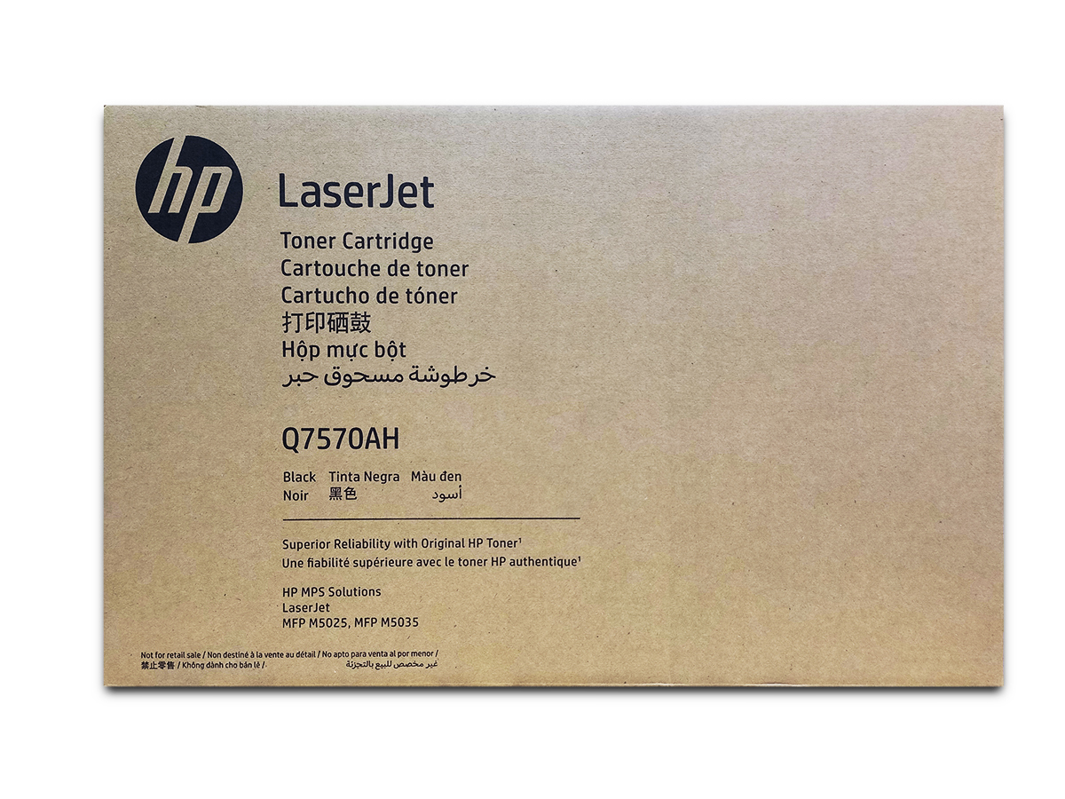 Картридж HP Q7570AH оригинальный чёрный