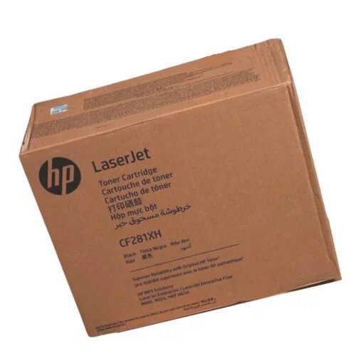 Картридж HP CF281XH оригинальный чёрный для принтеров HP Laserjet Enterprise MFP M631
