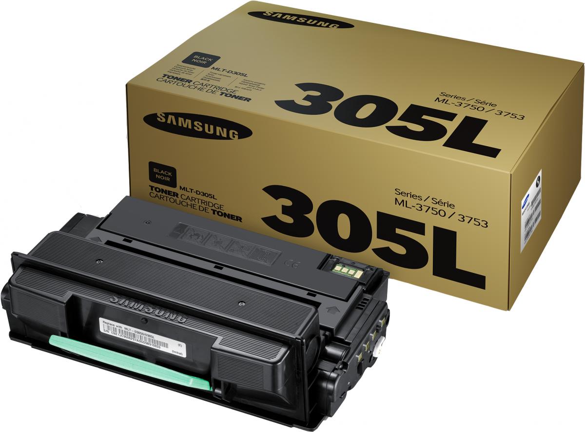 Картридж Samsung MLT-D305L оригинальный чёрный для принтеров Samsung ML-3750ND