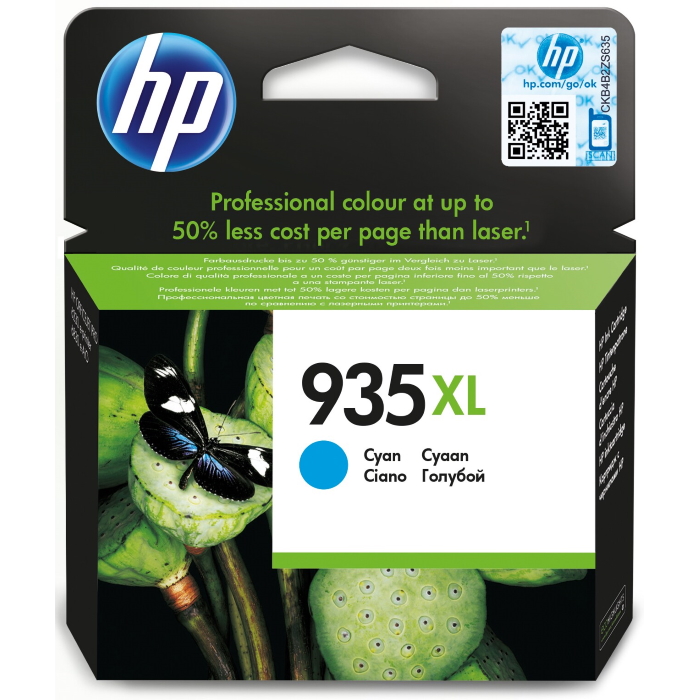 Картридж HP C2P24AE 935XL оригинальный синий для принтеров HP OfficeJet Pro 6830 e-All-in-One | HP OfficeJet Pro 6230 ePrinter