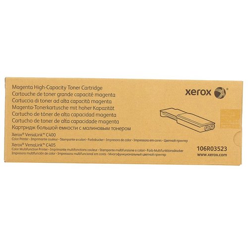 Картридж Xerox 106R03523 оригинальный красный для принтеров Xerox VersaLink C400 | Xerox VersaLink C405