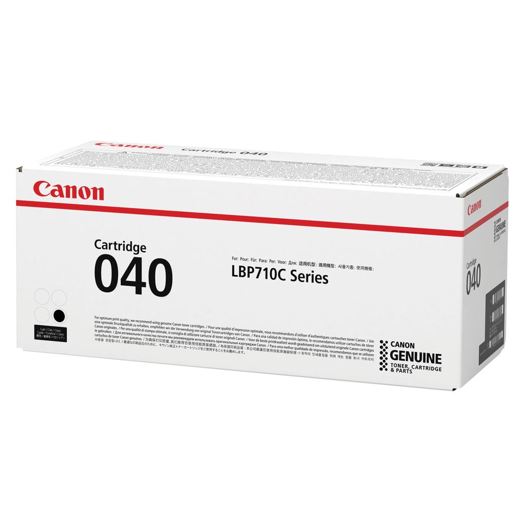 Картридж Canon 0460C001 040 Bk оригинальный чёрный для принтеров Canon i-Sensys LBP710C Series