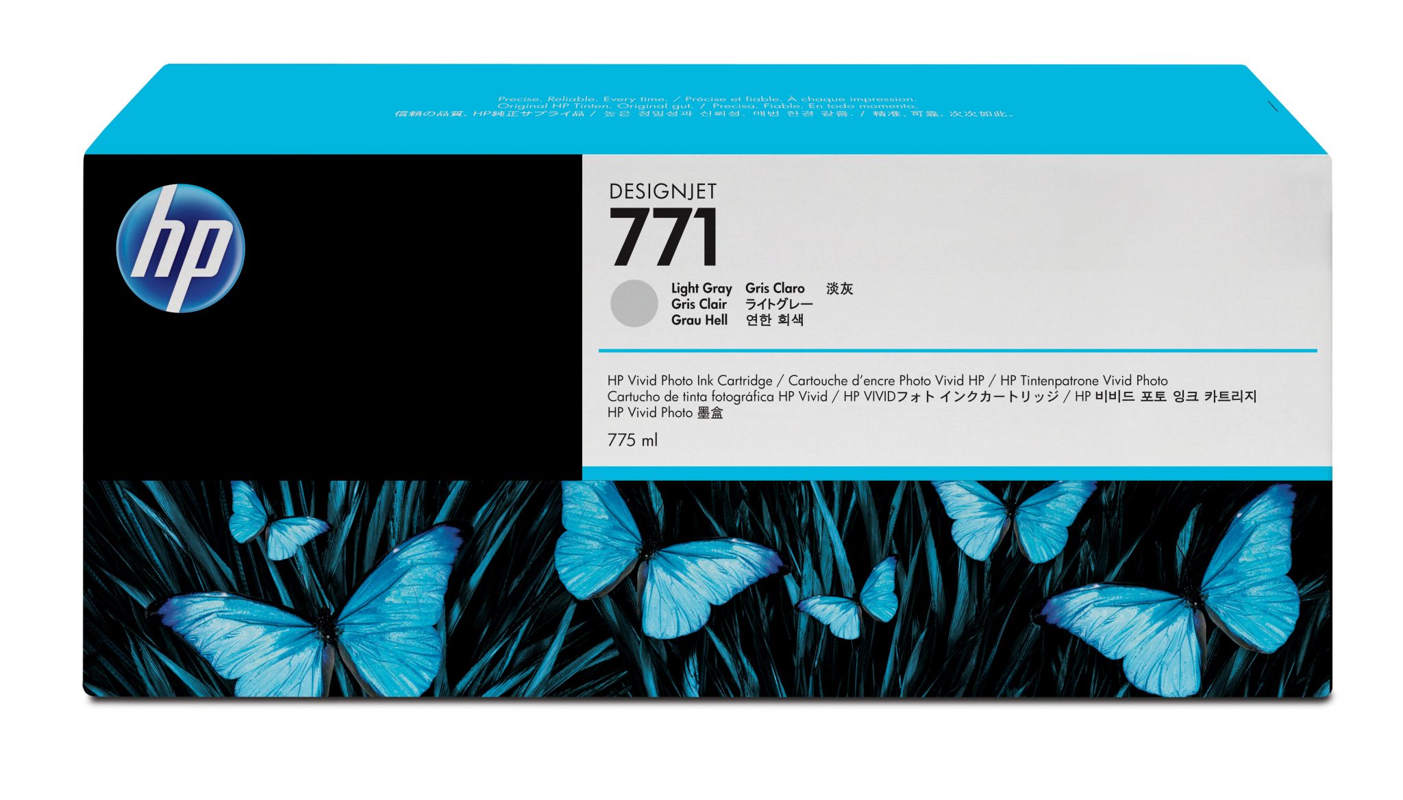 Картридж HP CE044A 771 оригинальный цветной для принтеров HP DesignJet Z6200