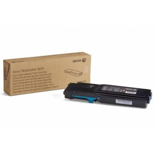 Картридж Xerox 106R02752 оригинальный синий для принтеров Xerox WorkCentre 6655