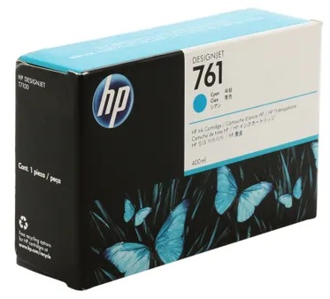 Картридж HP CM994A №761 оригинальный синий для принтеров HP DesignJet T7100 | HP DesignJet T7200