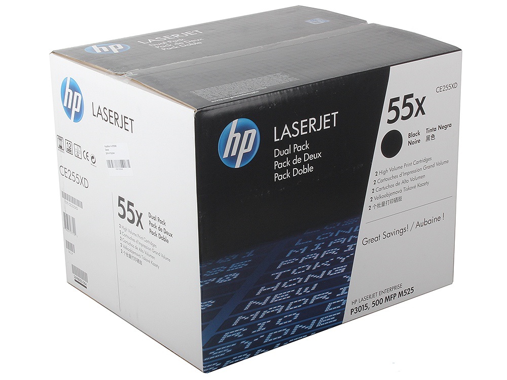 Уцен. HP CE255XD 55X оригинальный