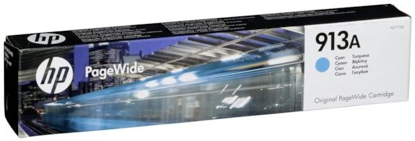 Картридж HP F6T79AE 913A оригинальный жёлтый для принтеров HP PageWide 352 | HP PageWide 357 | HP PageWide 452 | HP PageWide 477 | HP PageWide Managed P57750 | HP PageWide Managed P55250