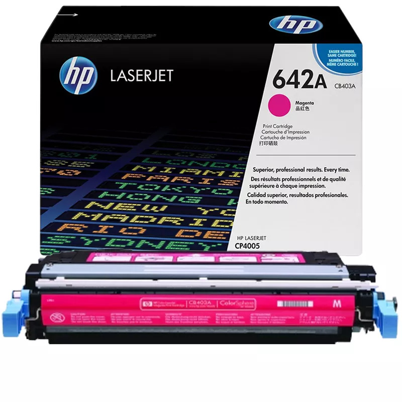 Картридж HP CB403A 642A оригинальный красный для принтеров HP LASERJET CP4005
